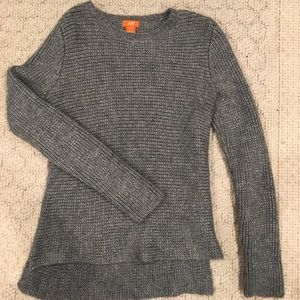 Joe Fresh Grey Cable Knit Sweater